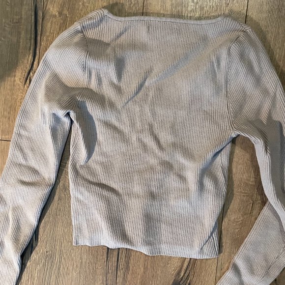Abercrombie Long Sleeve Ribbed Sweater - Picture 4 of 4